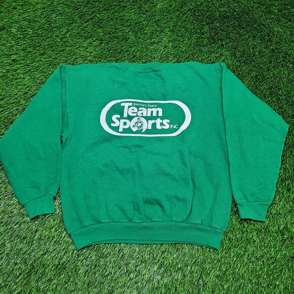 Vintage 80s Russell Athletic GESU Sweatshirt Mens Medium Womens Large - Picture 4 of 12